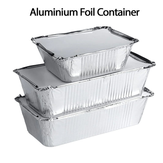 Aluminium Foil Container F1 With Lid